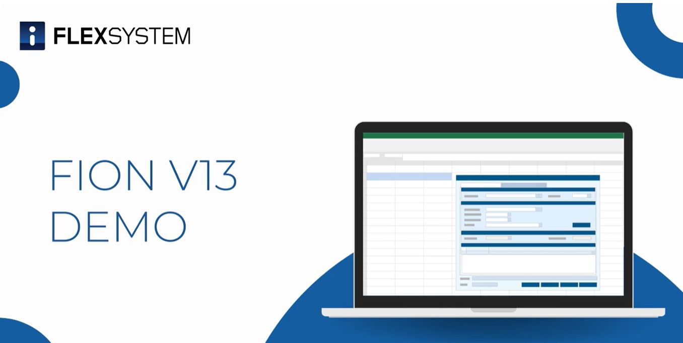 FlexSystem Demo (English) - FION V13 | FlexAccount V13 | FionBricks